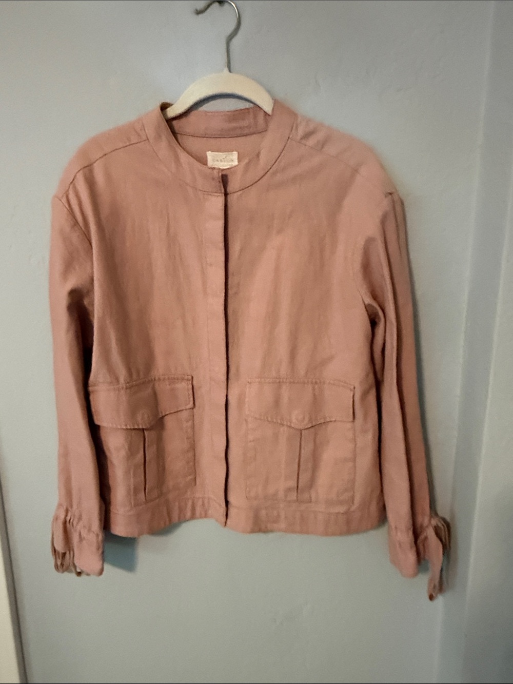 Caslon Dusty Rose Utility Jacket